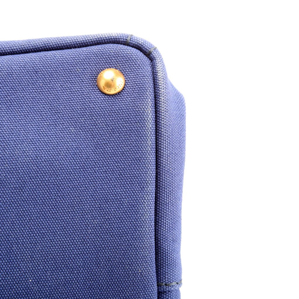 Canapa Denim Canvas Large Tote Blue