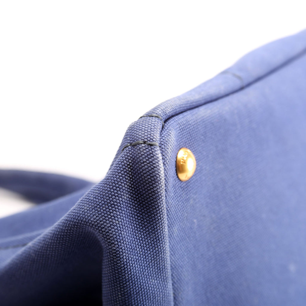Canapa Denim Canvas Large Tote Blue