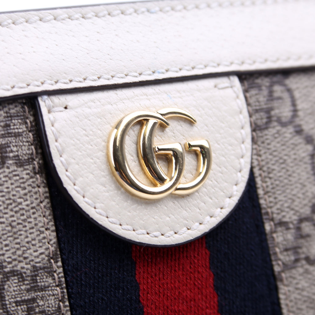 602676 GG Supreme Ophidia Mini Chain White