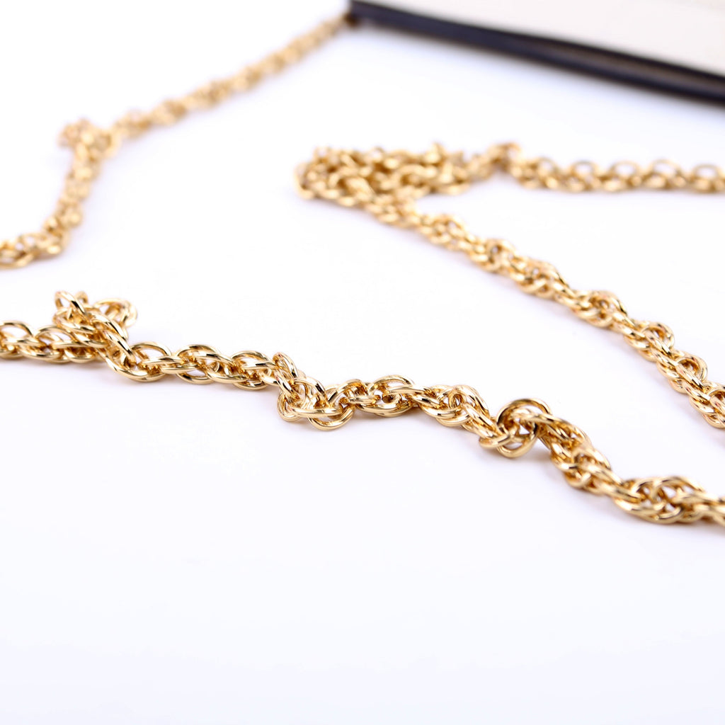 602676 GG Supreme Ophidia Mini Chain White