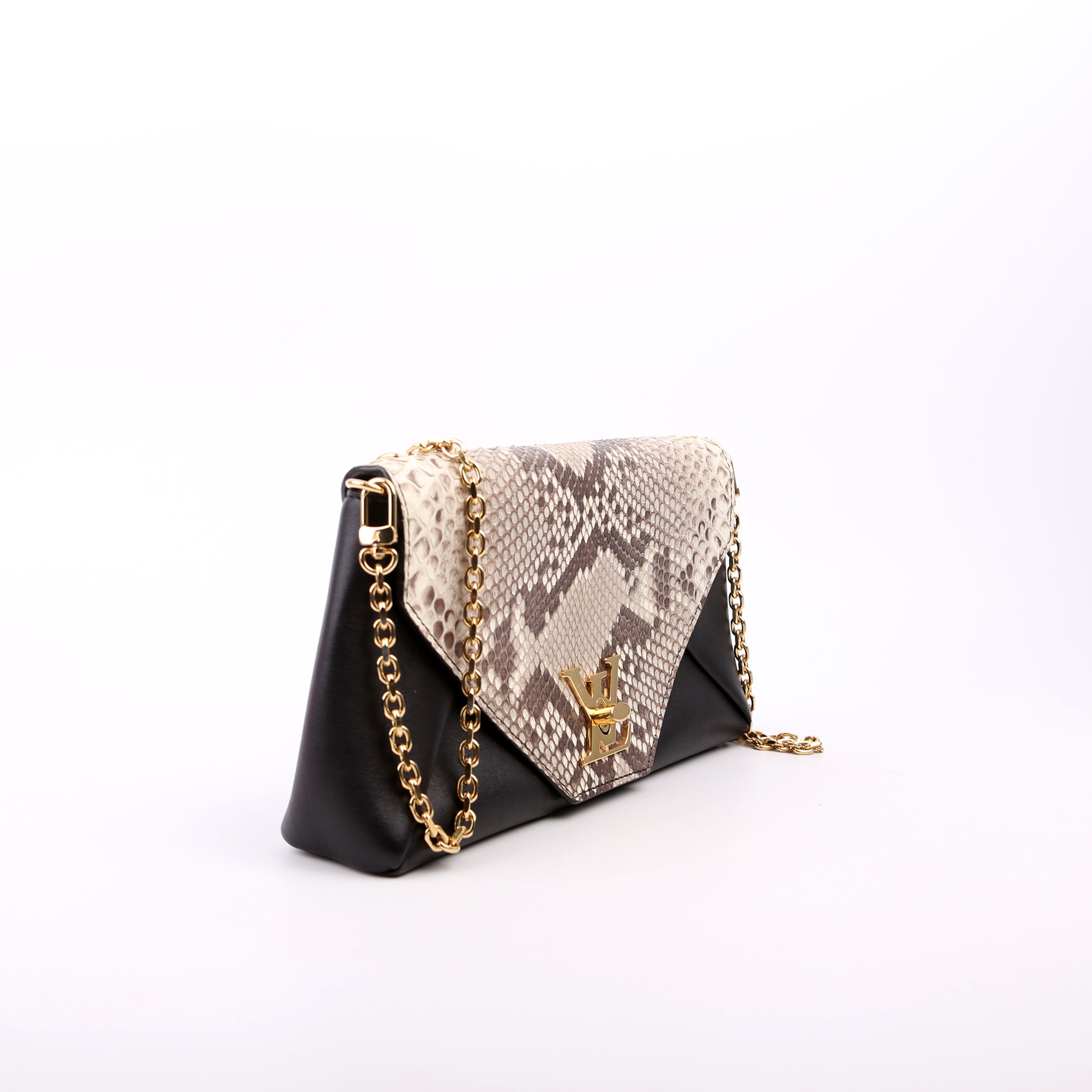Love Note Chain Clutch Calfskin