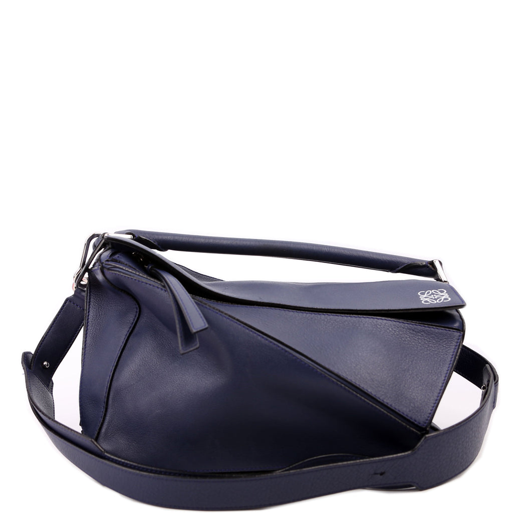 Puzzle Bag Medium Blue
