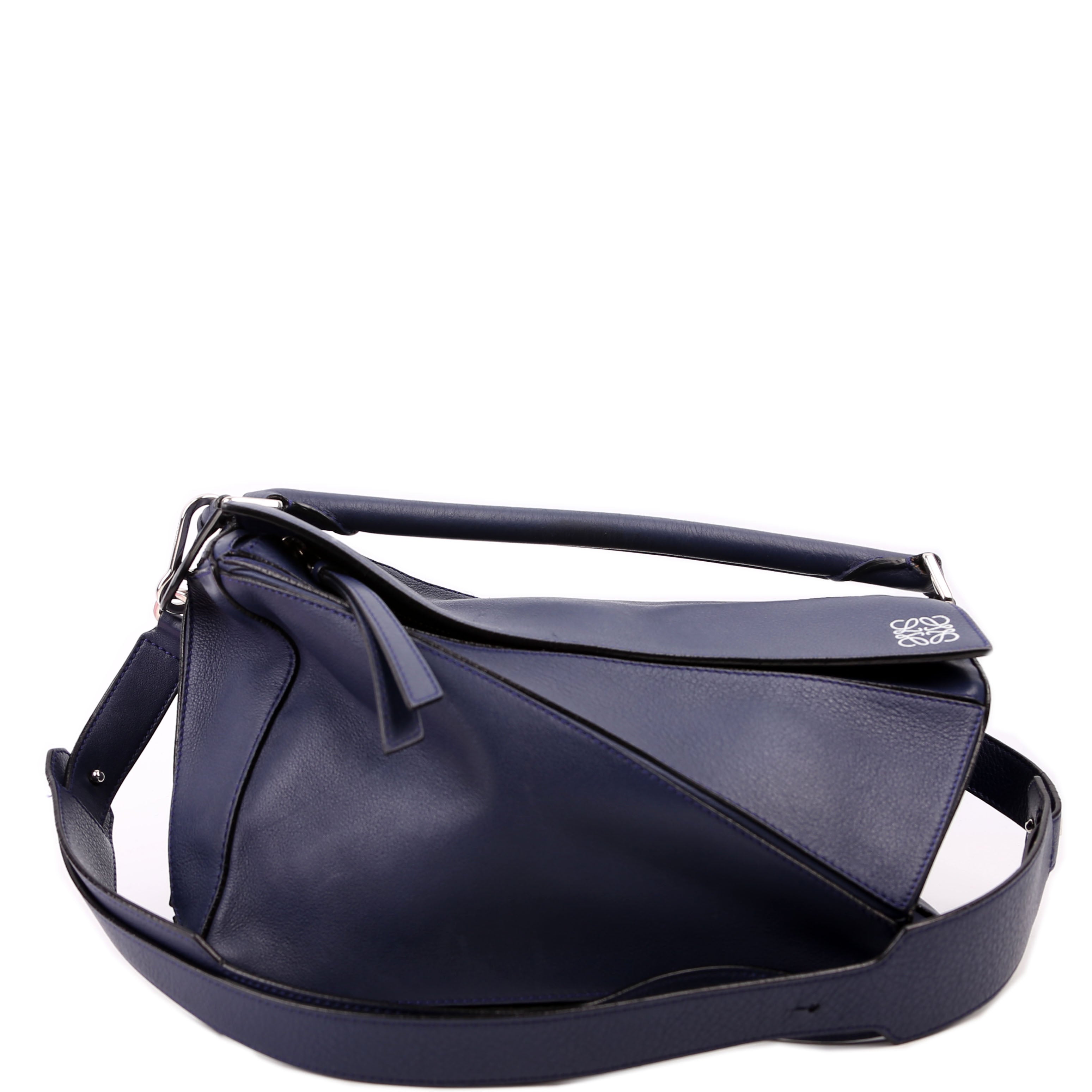 Puzzle Bag Medium Blue
