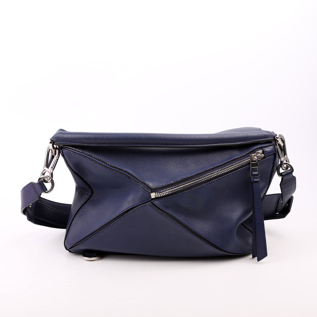 Puzzle Bag Medium Blue