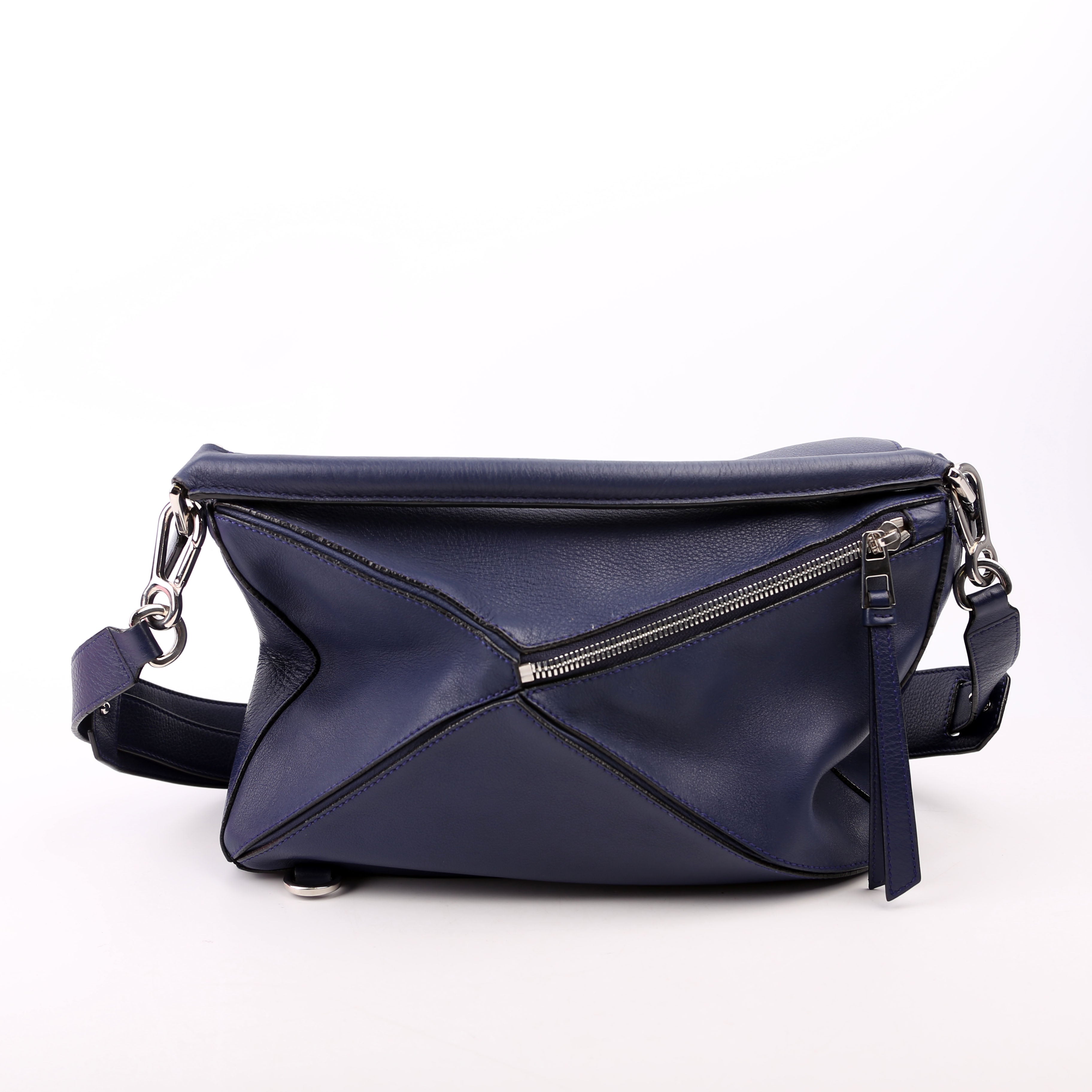 Puzzle Bag Medium Blue