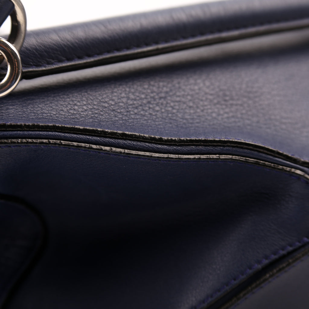 Puzzle Bag Medium Blue