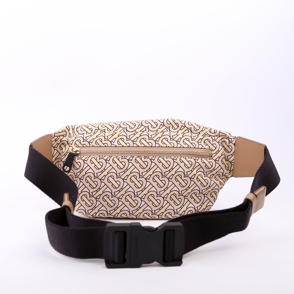 0400019 TB Monogram Nylon Belt Bag