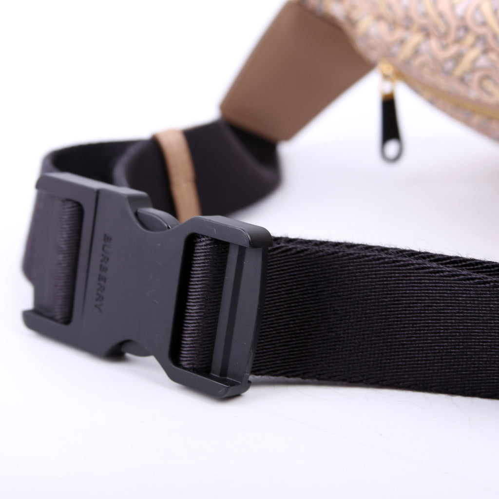 0400019 TB Monogram Nylon Belt Bag
