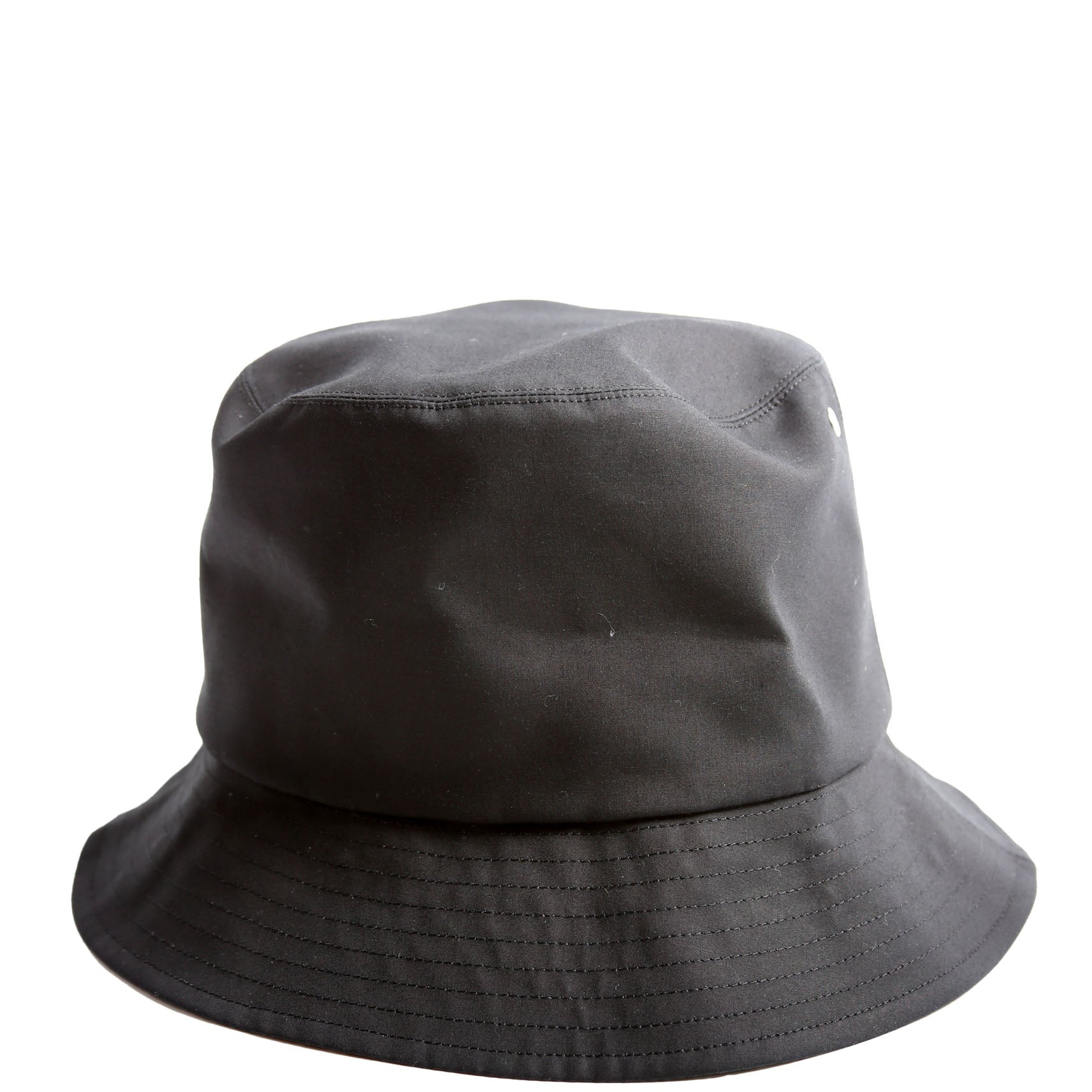 Trottuer Canvas Reversible Bucket Hat Size 57 Black/Beige
