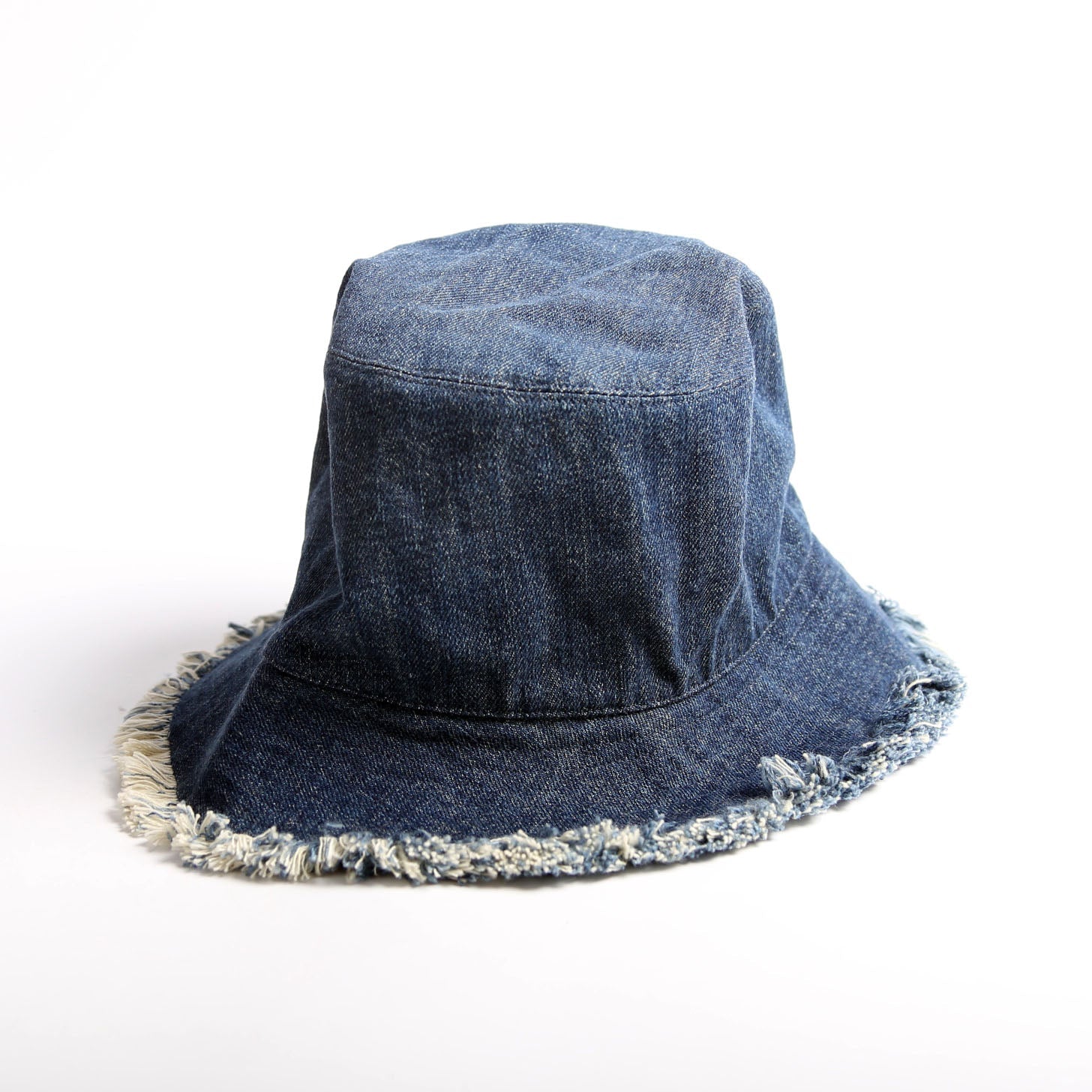 Dior Logo Denim Bucket Hat Size 57 Blue