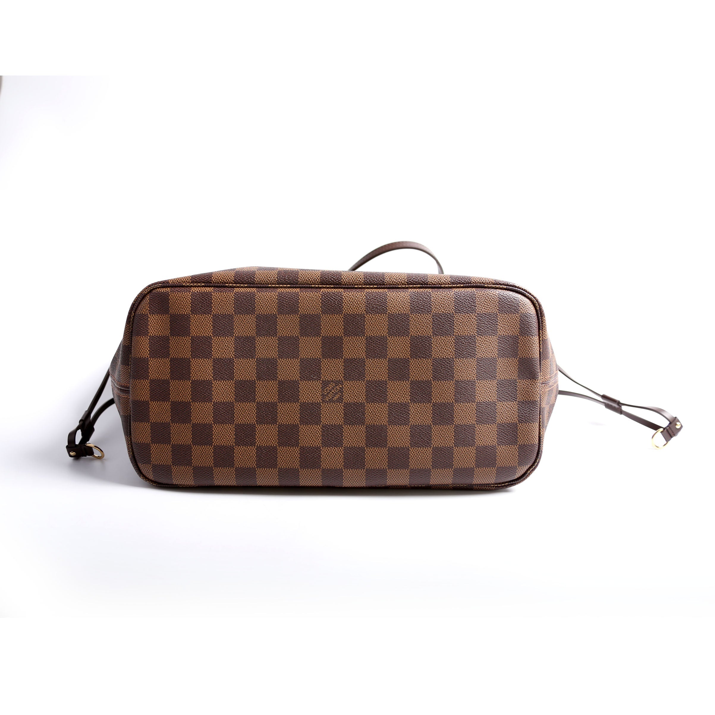 Neverfull With Wallet MM Damier Ebene Red