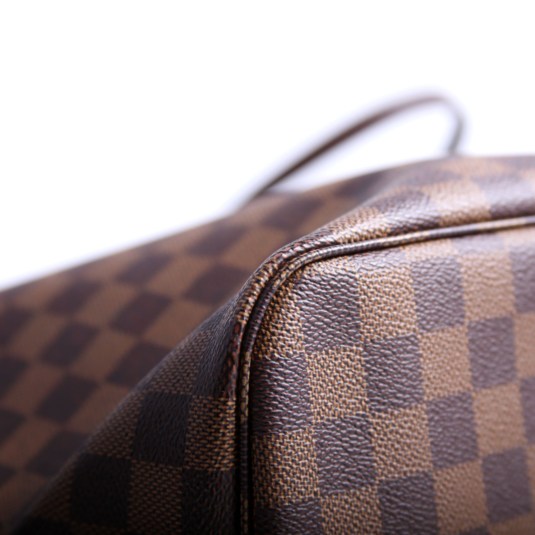 Neverfull With Wallet MM Damier Ebene Red