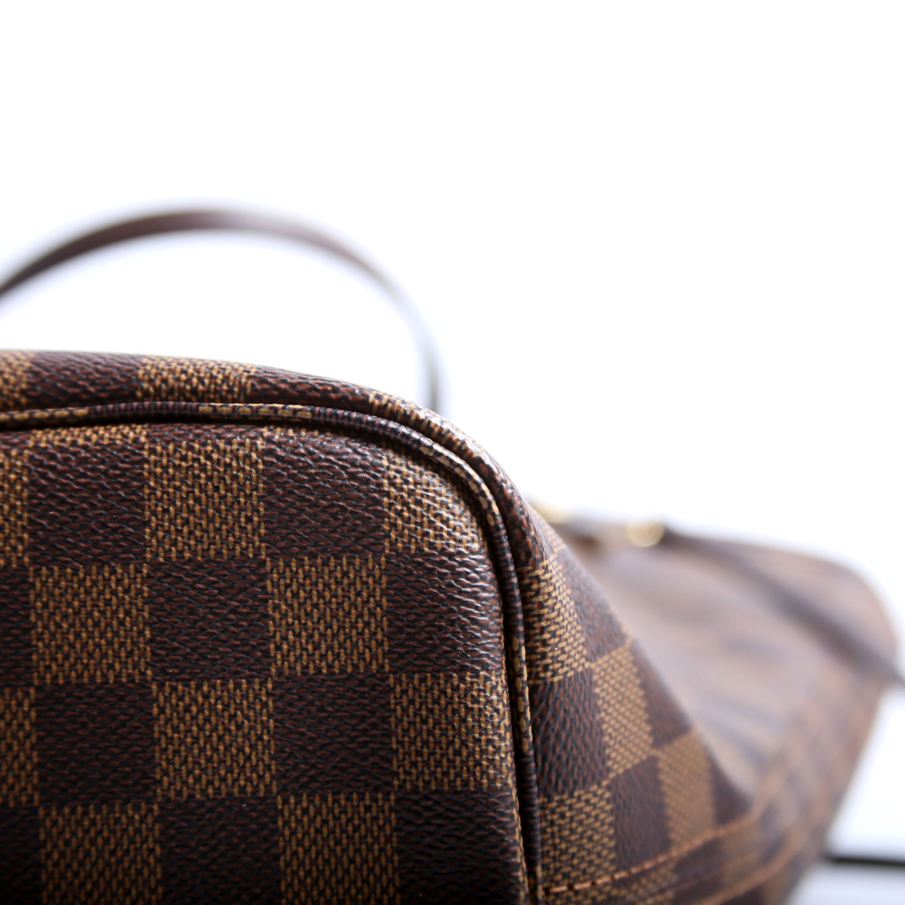 Neverfull With Wallet MM Damier Ebene Red