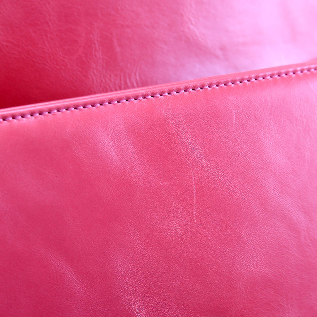 Boy Flap Small Shearling 23M Salmon