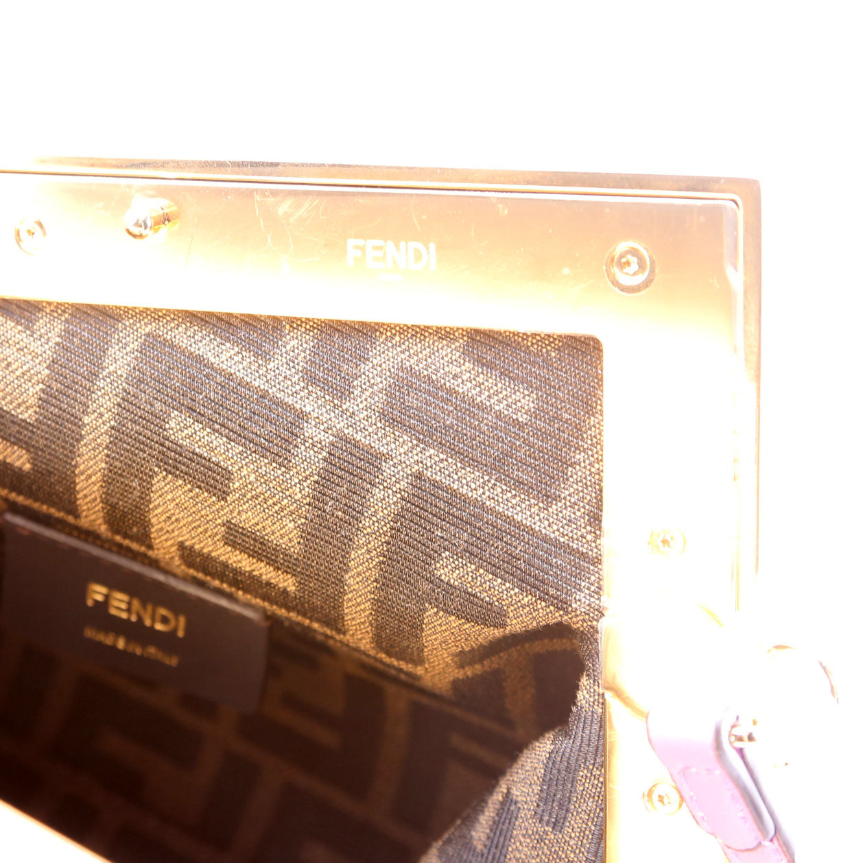 8BP129 Fendi First Small Purple