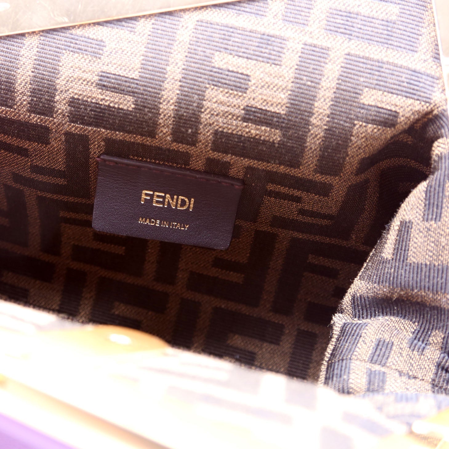 8BP129 Fendi First Small Purple
