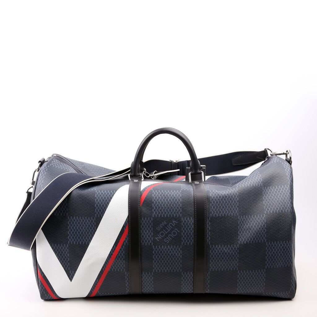 Keepall 55 Bandouliere America's Cup Latitude Cobalt