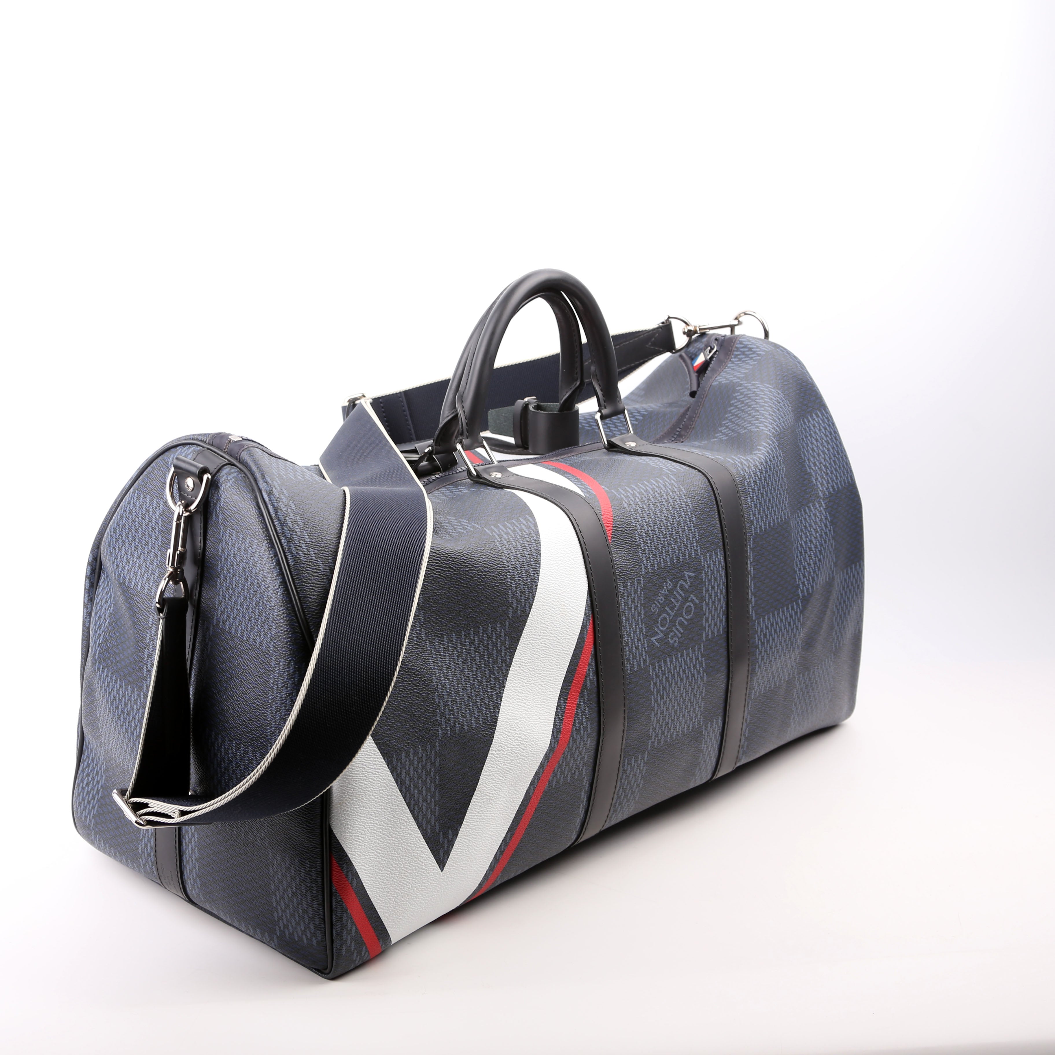 Keepall 55 Bandouliere America's Cup Latitude Cobalt
