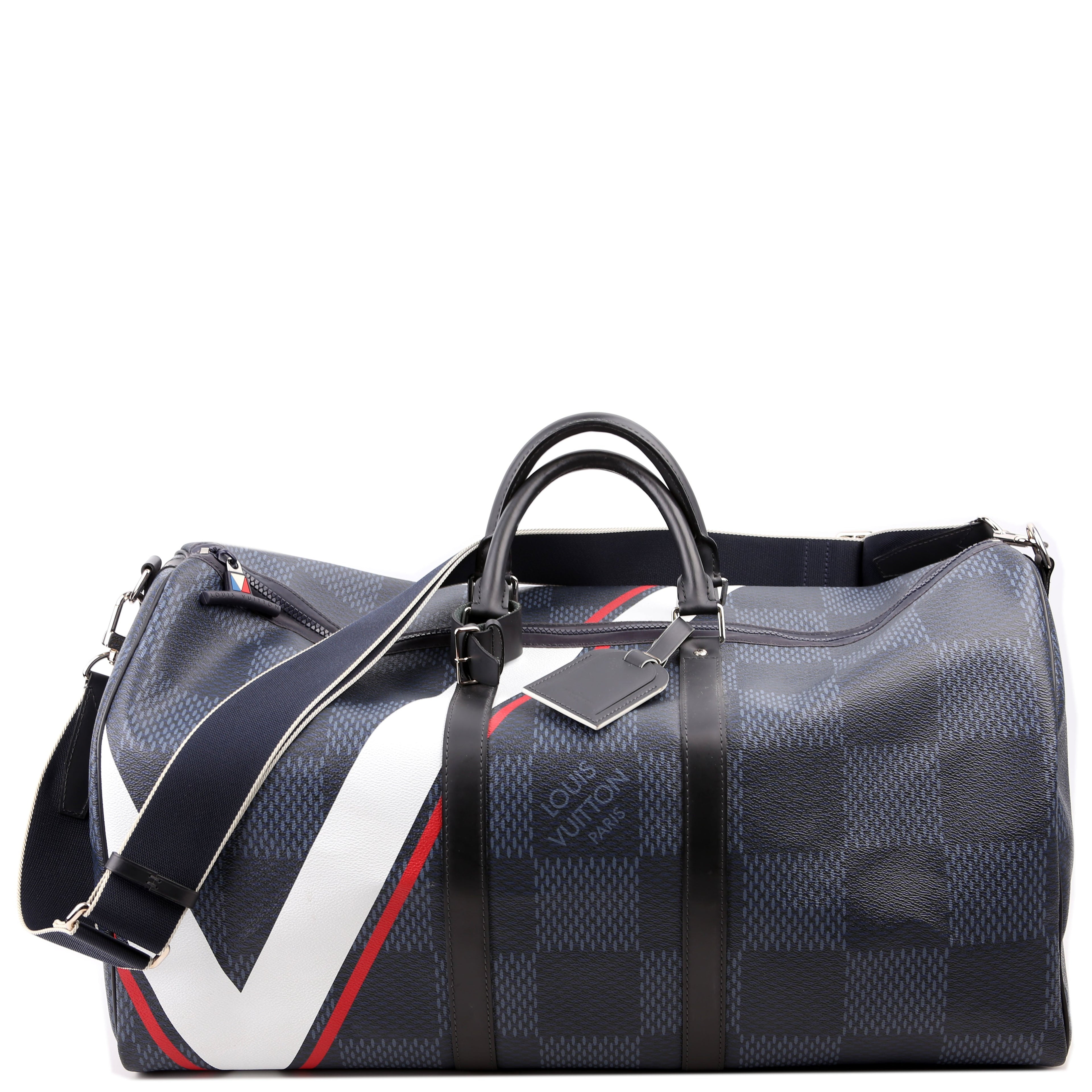 Keepall 55 Bandouliere America's Cup Latitude Cobalt
