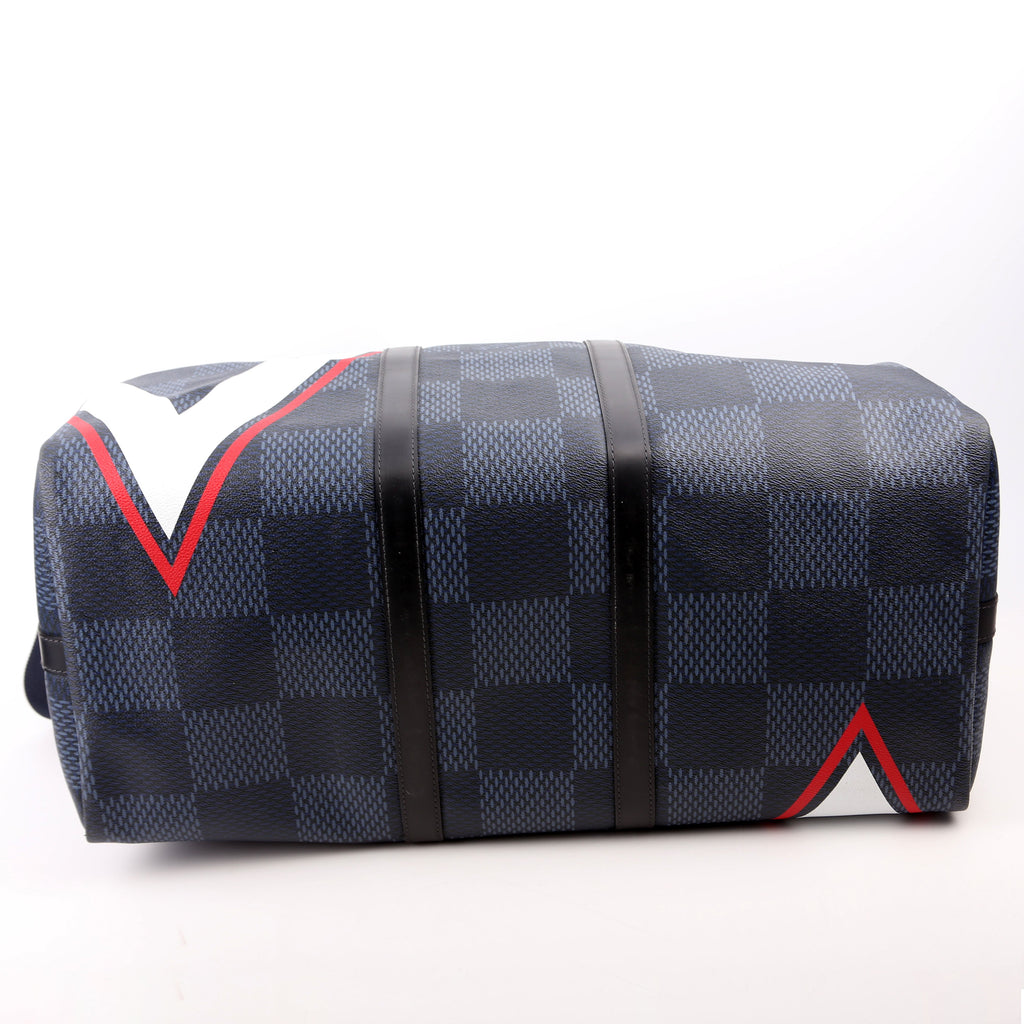Keepall 55 Bandouliere America's Cup Latitude Cobalt