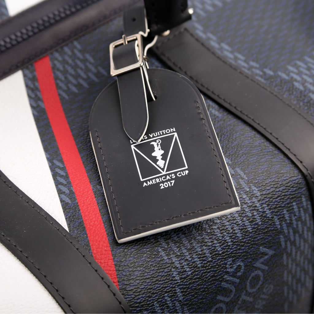 Keepall 55 Bandouliere America's Cup Latitude Cobalt