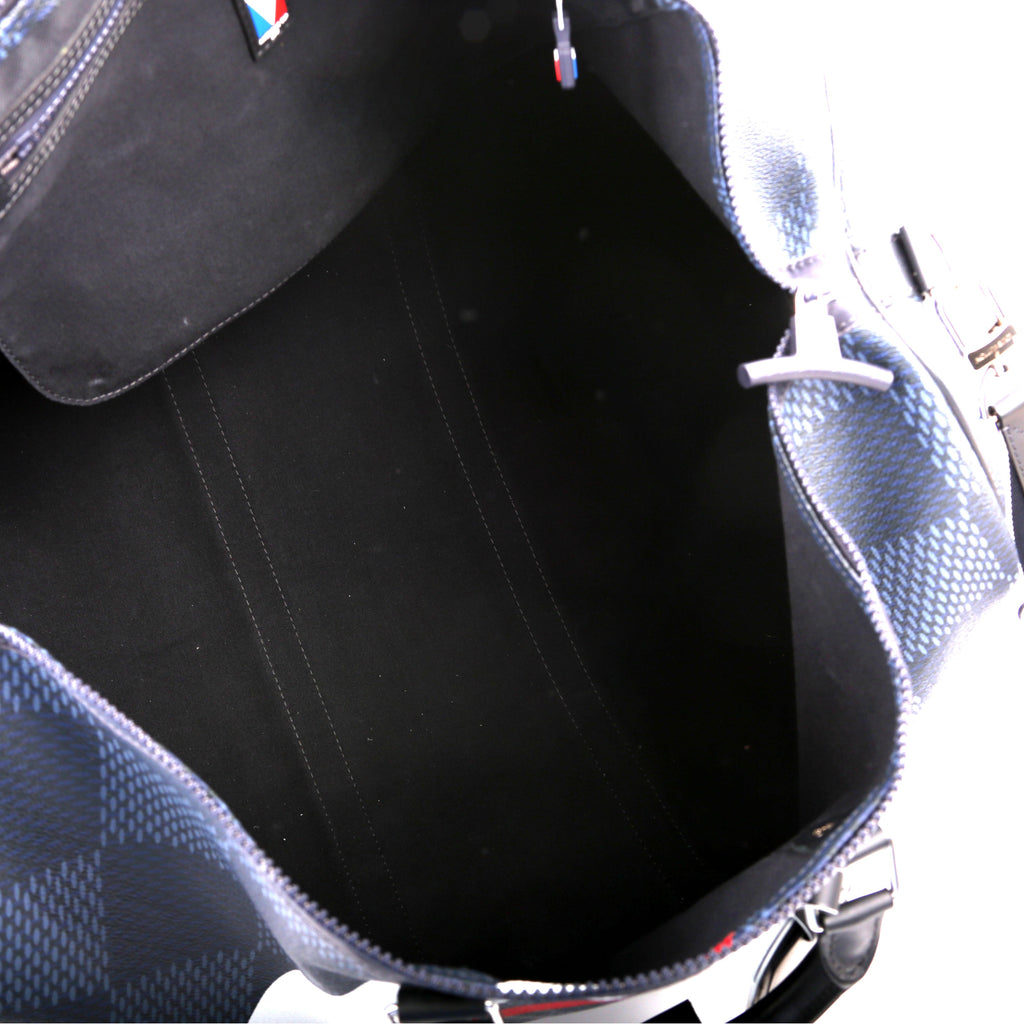 Keepall 55 Bandouliere America's Cup Latitude Cobalt