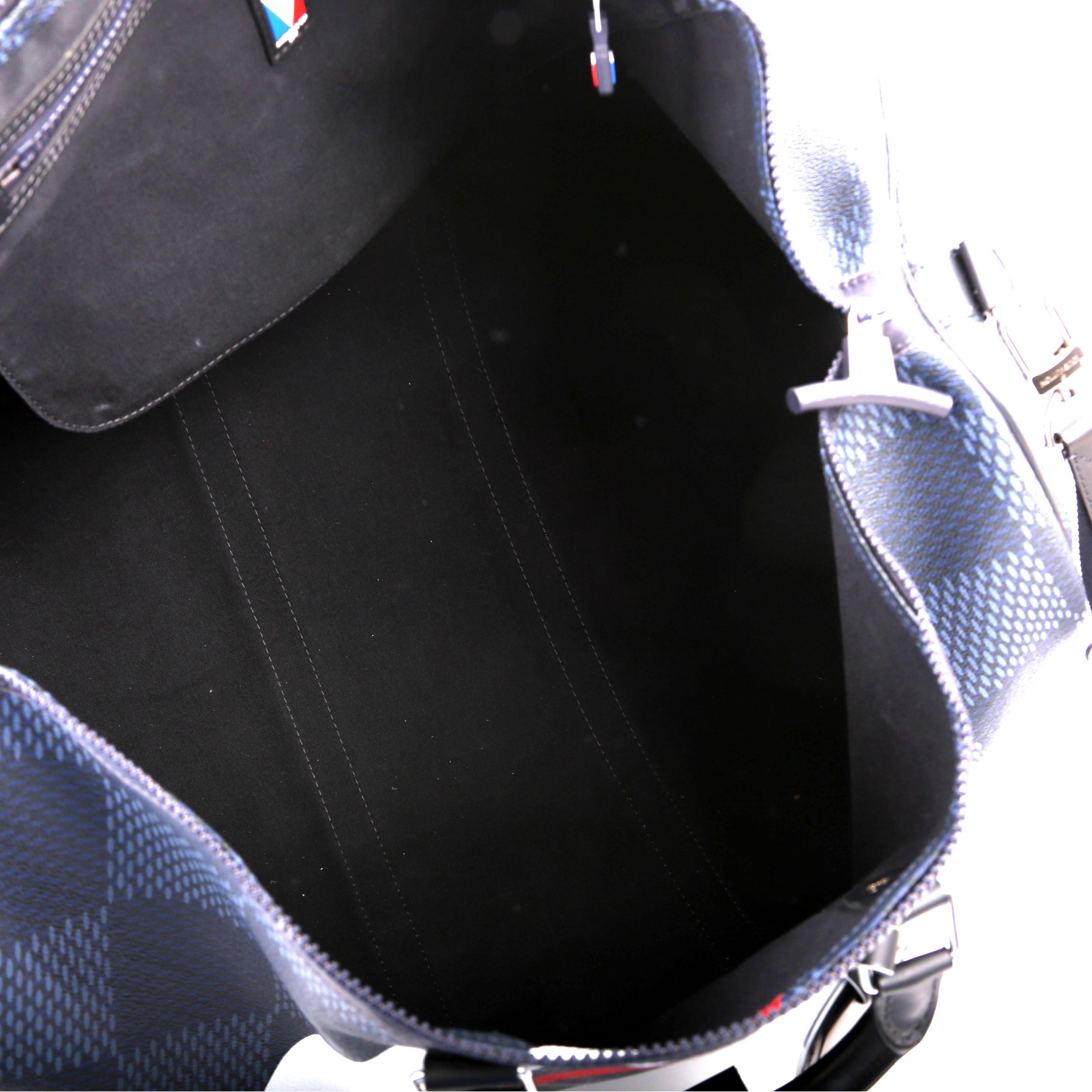 Keepall 55 Bandouliere America's Cup Latitude Cobalt