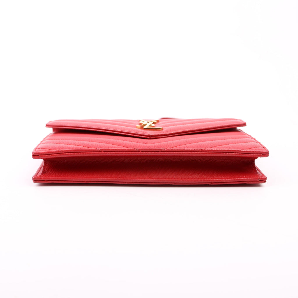 Envelope Chain Wallet Red