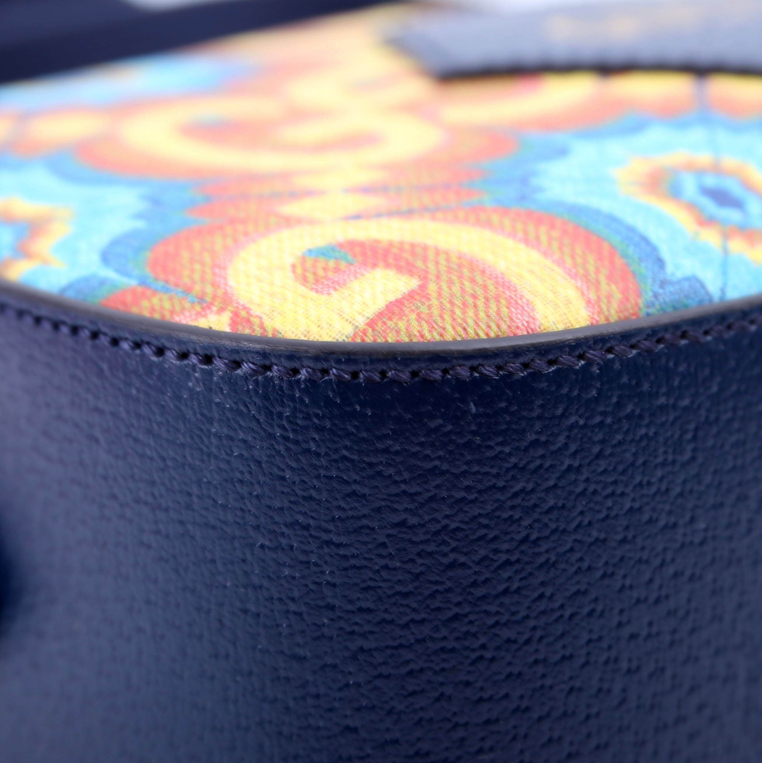 476466 GG Kaleidoscope Messenger Bag Navy