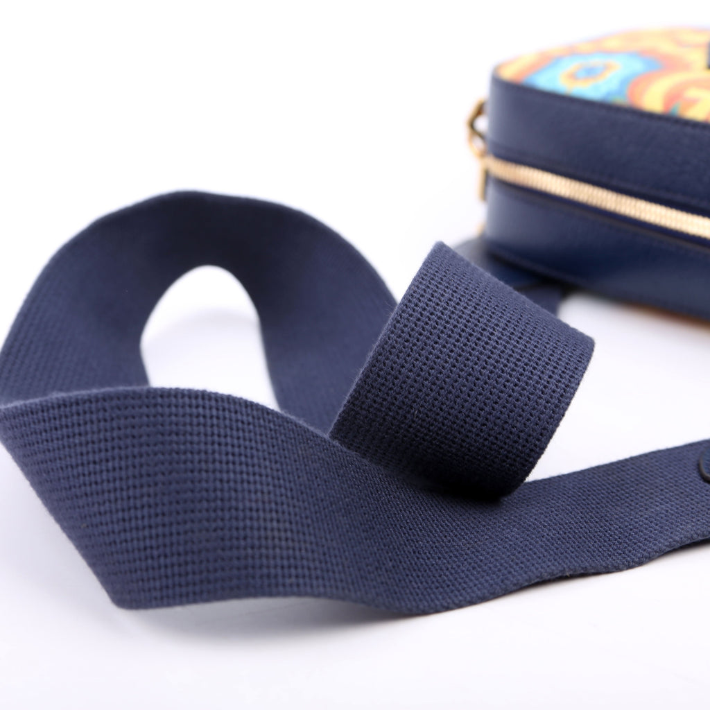 476466 GG Kaleidoscope Messenger Bag Navy