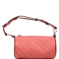 Gucci 760170 Diagonal Stitch Calfskin Blondie Mini Barrel Bag Pink