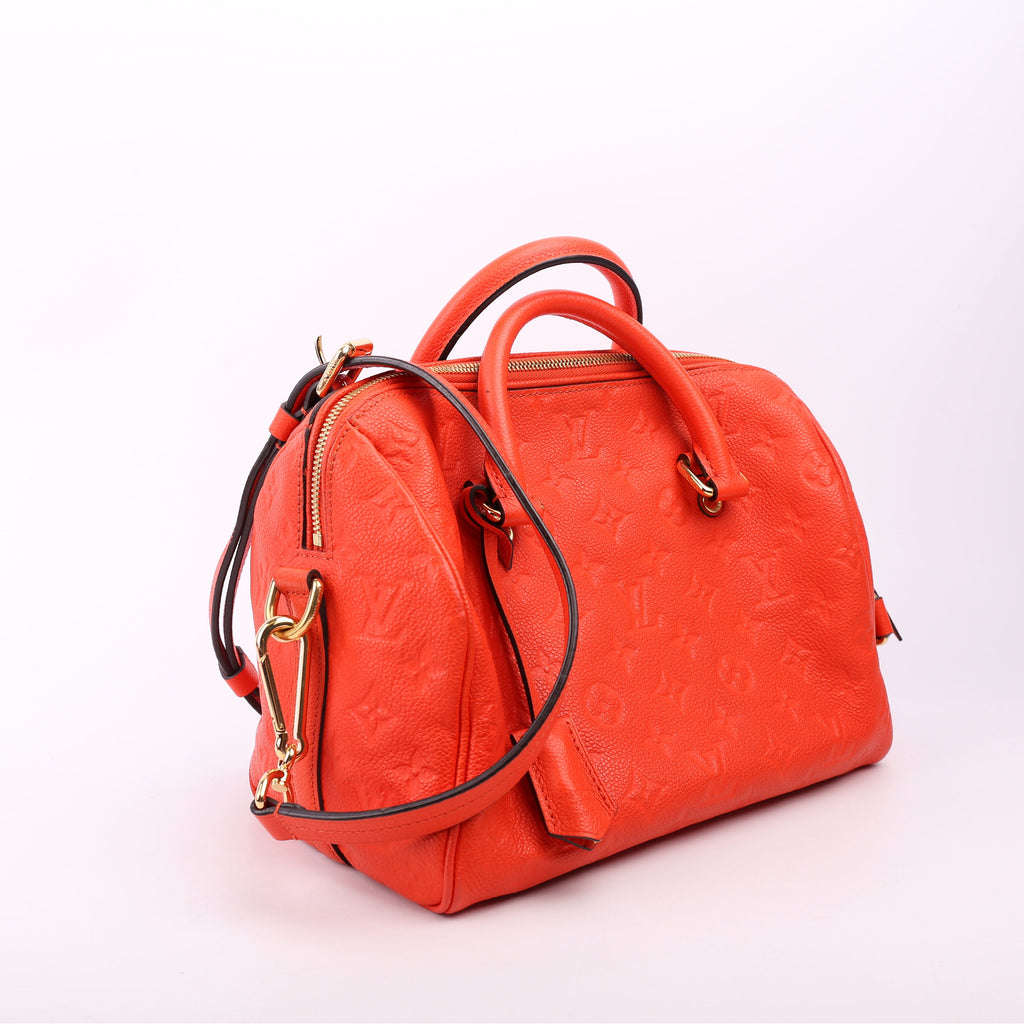 Speedy 25 Bandouliere Empreinte Orange