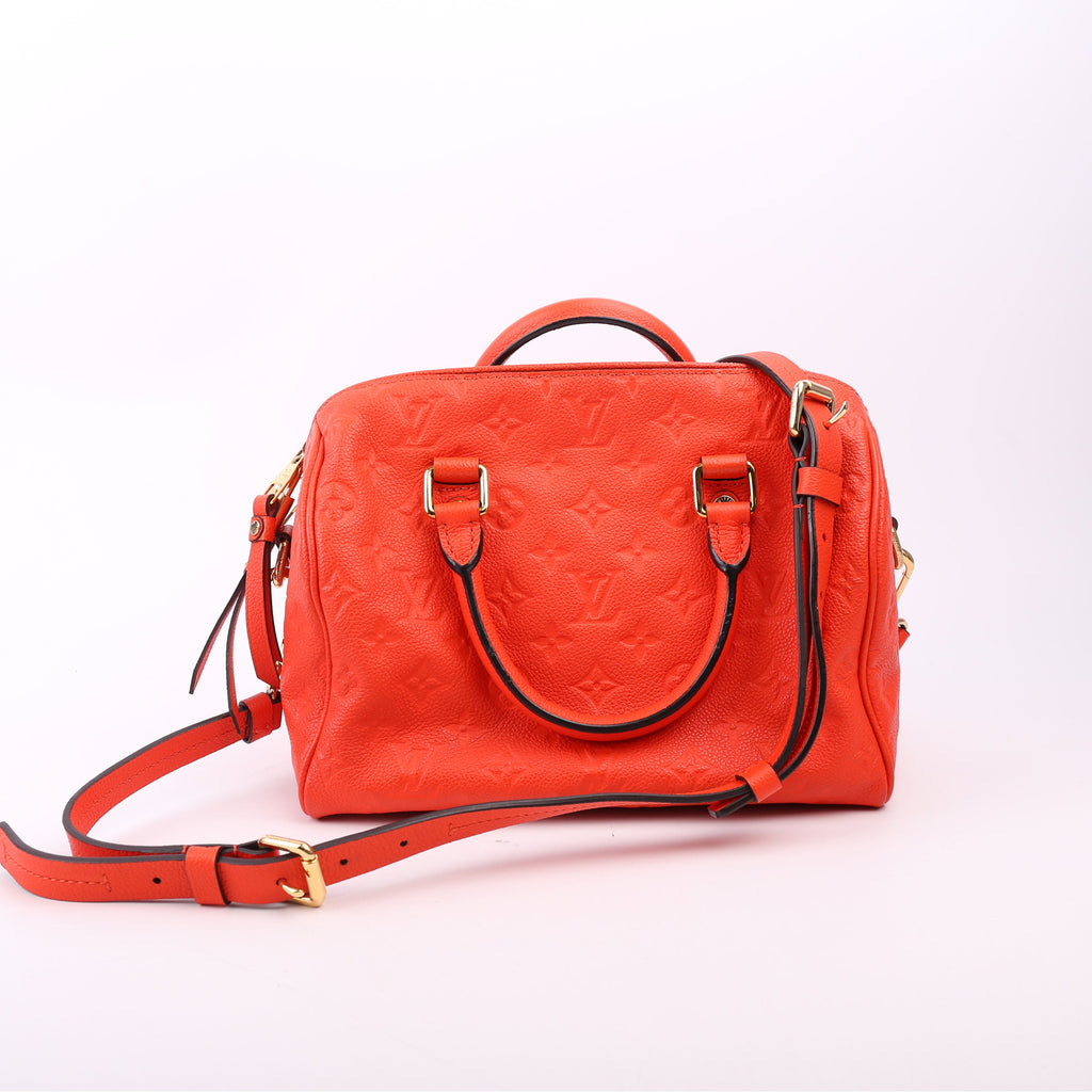 Speedy 25 Bandouliere Empreinte Orange