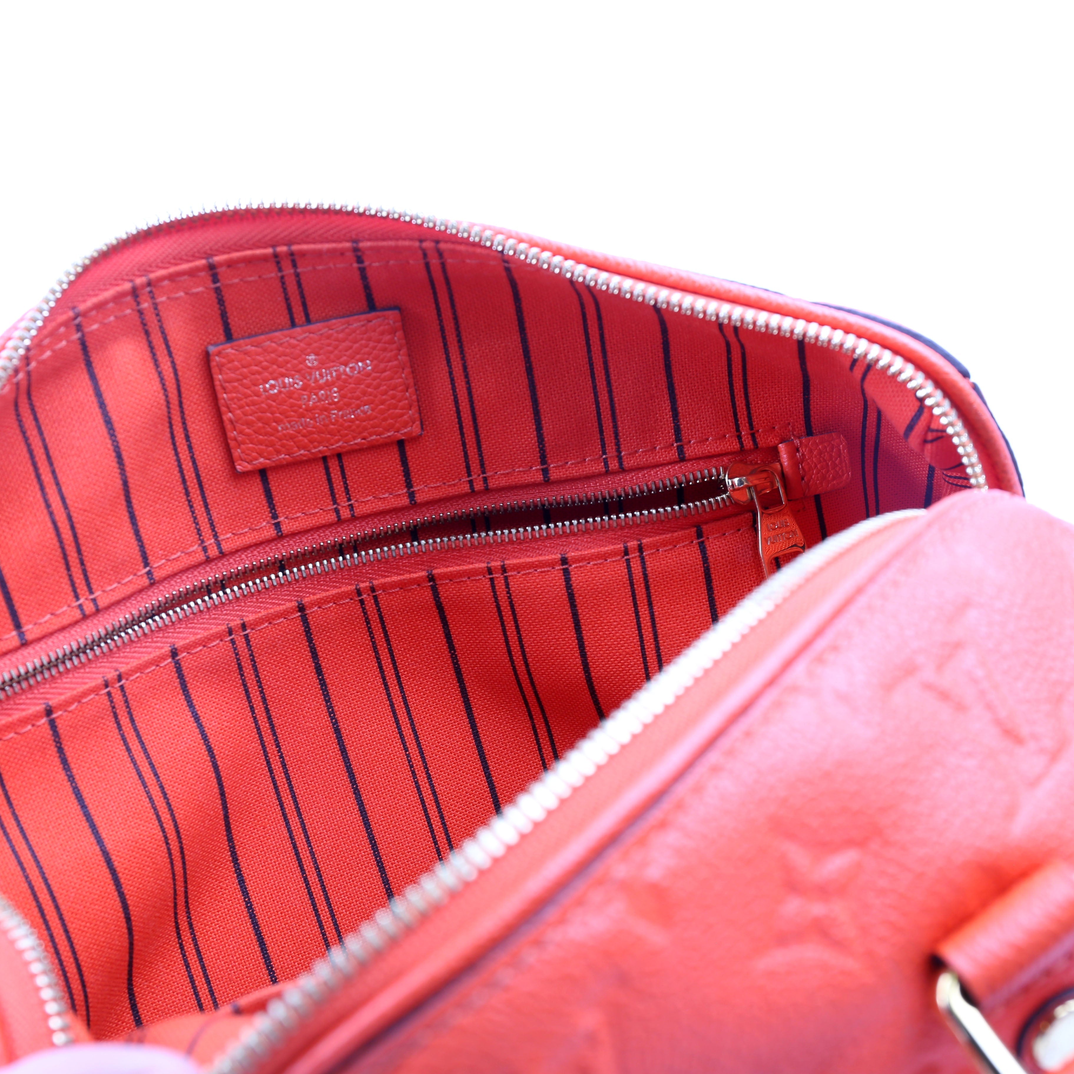 Speedy 25 Bandouliere Empreinte Orange