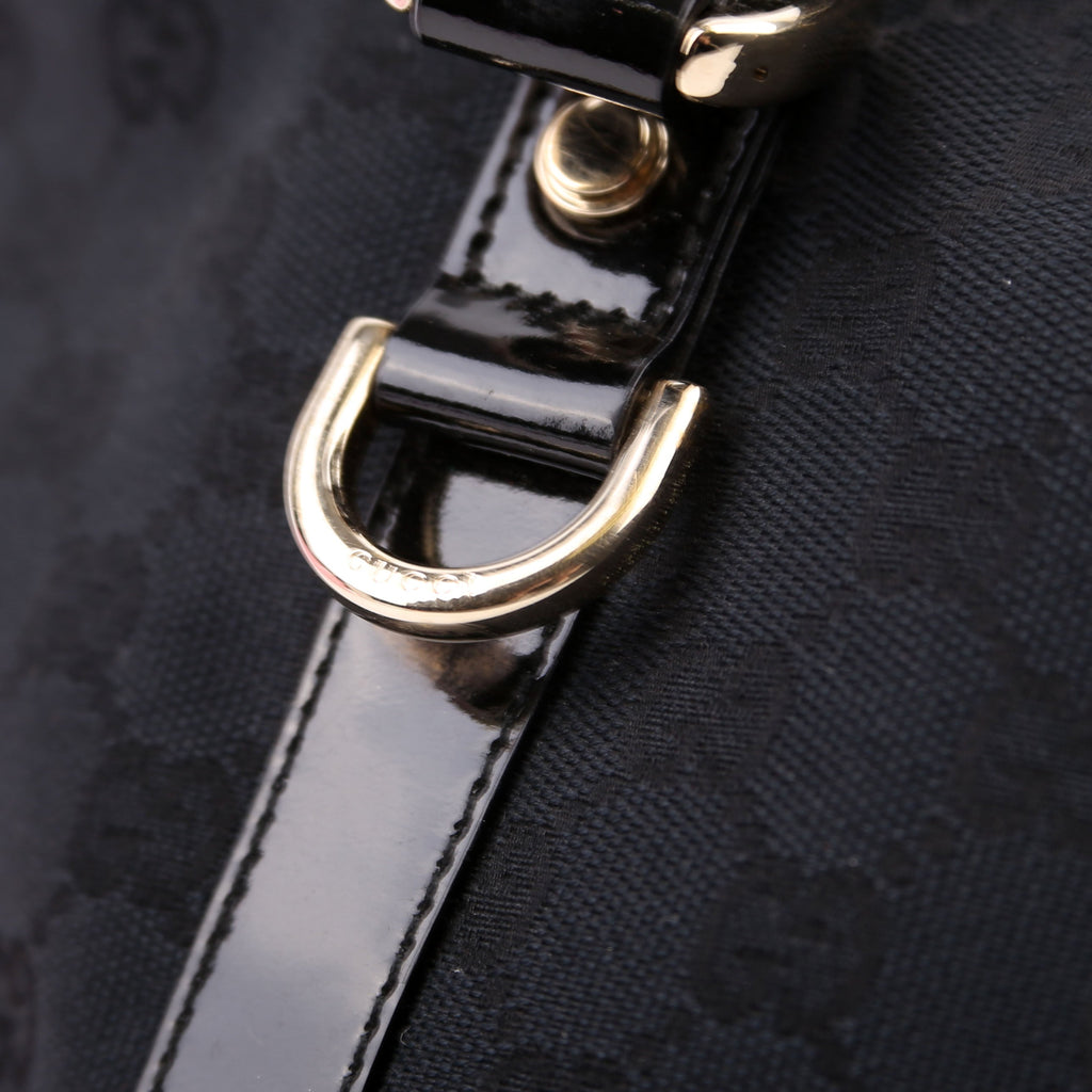 Gucci 141470 GG Canvas Abbey Tote