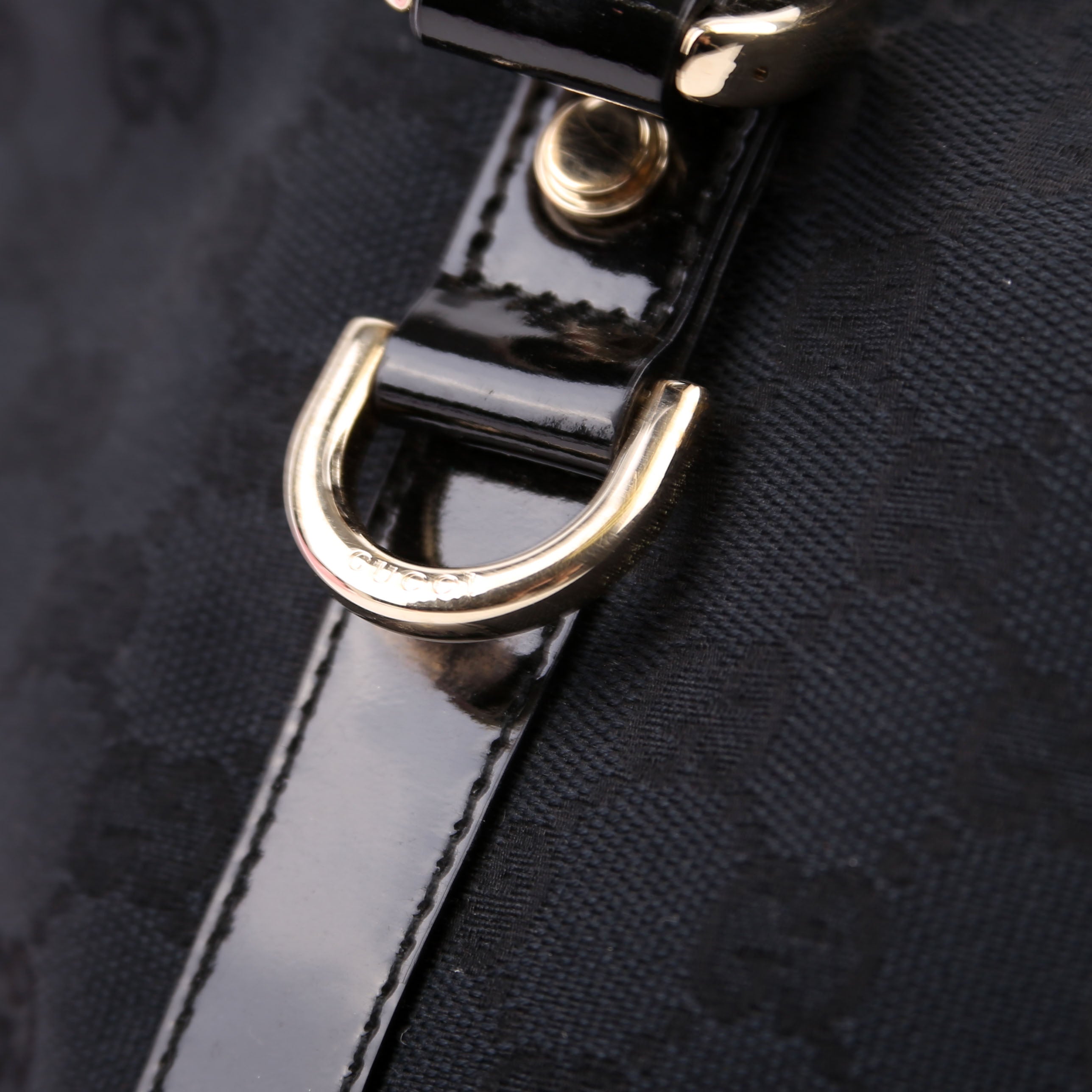 Gucci 141470 GG Canvas Abbey Tote