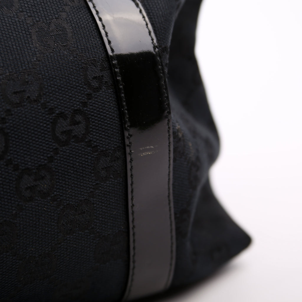 Gucci 141470 GG Canvas Abbey Tote