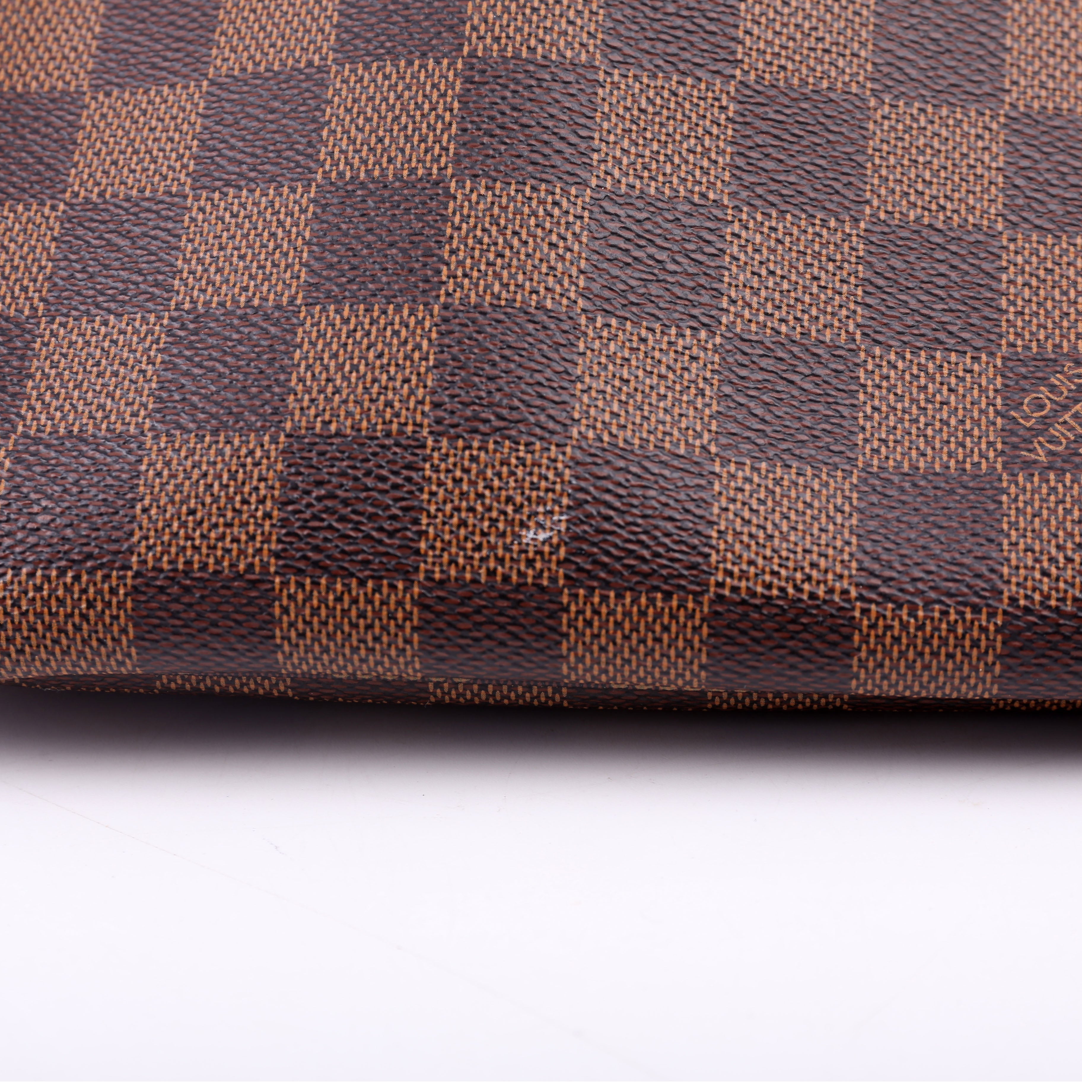 Neverfull With Wallet MM Damier Ebene Red