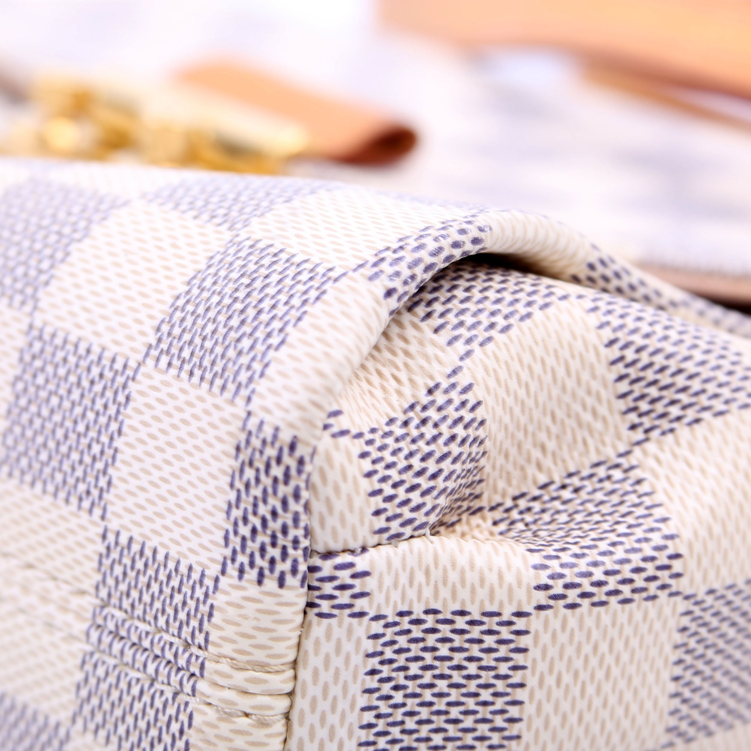 Croisette Damier Azur