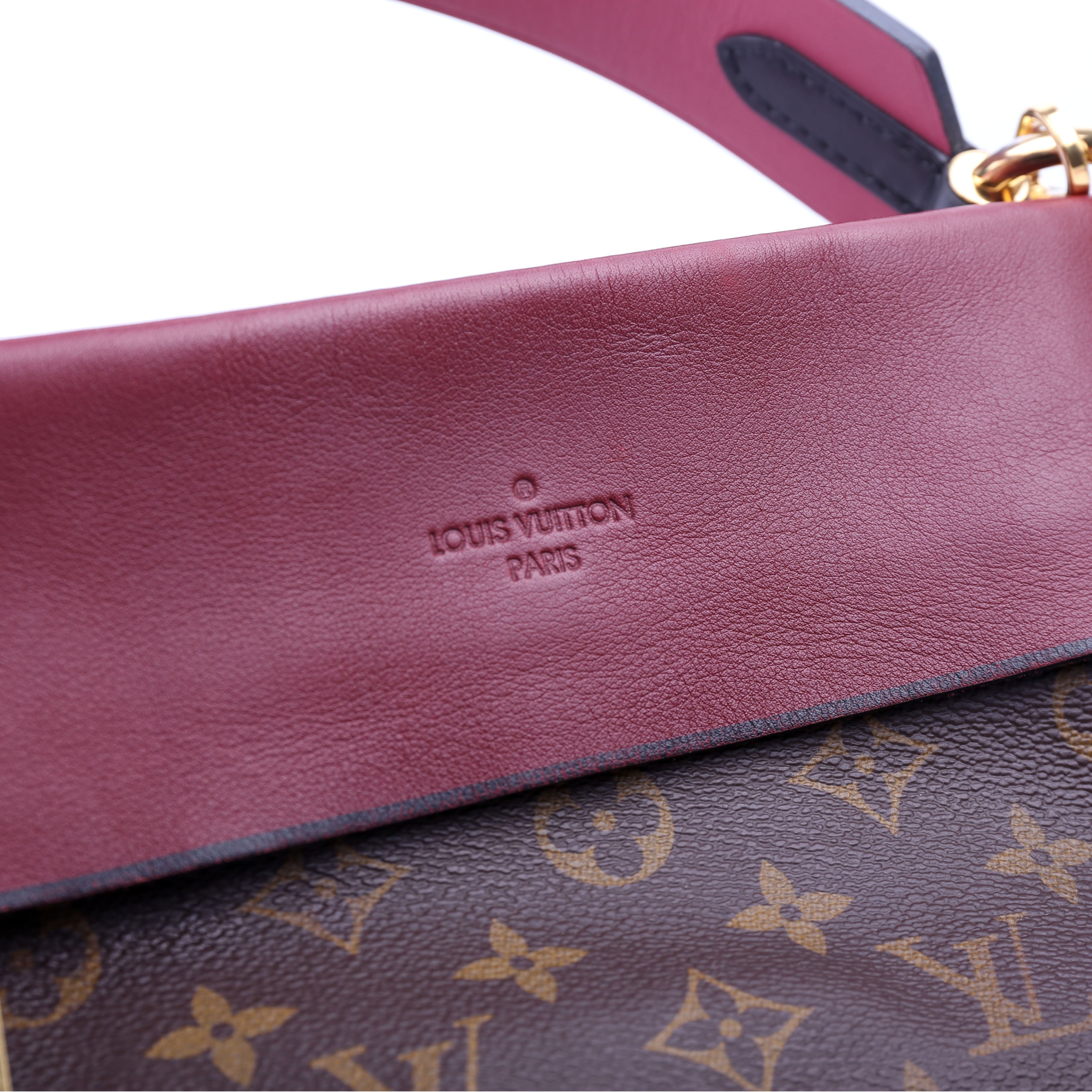 Tuileries Besace Hobo Monogram Burgundy
