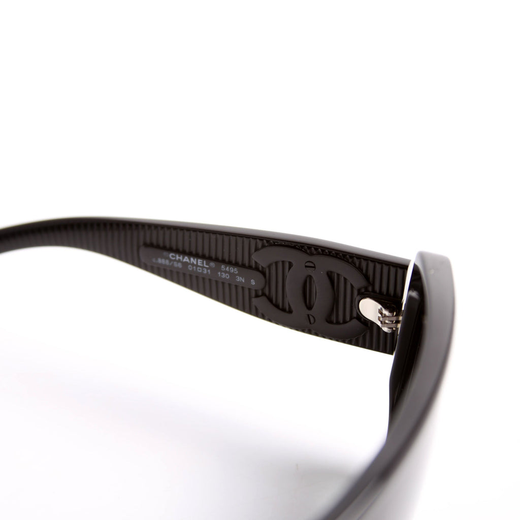 5495 Shield Acetate Black
