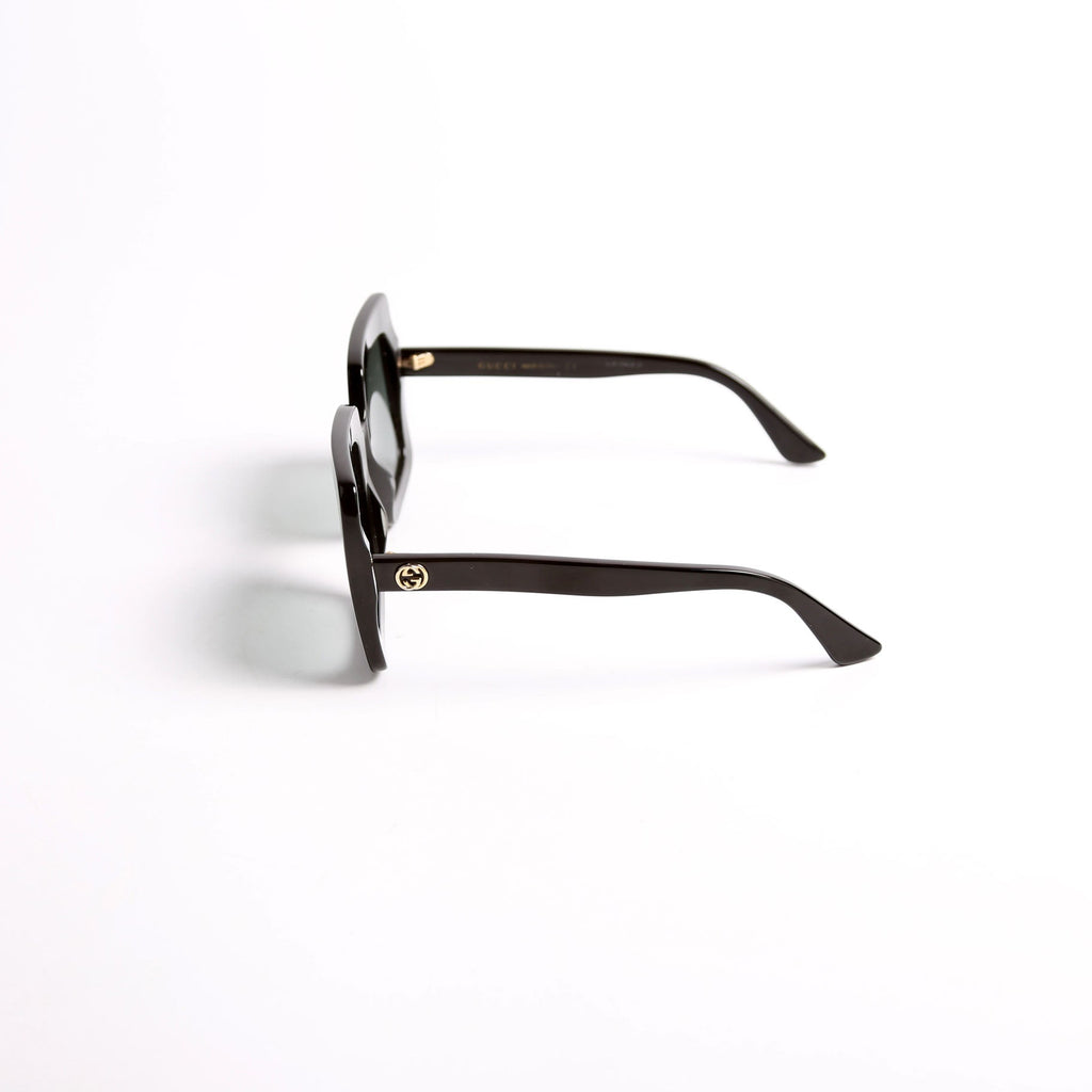 GG0328S Oversized Square Black