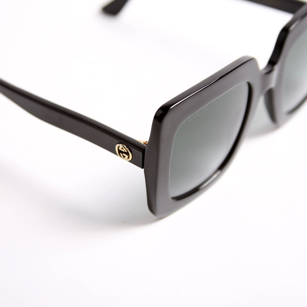 GG0328S Oversized Square Black