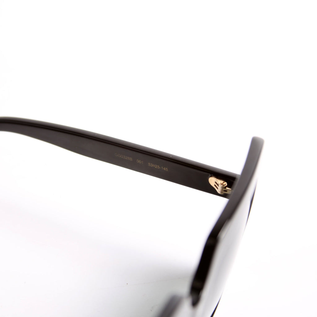 GG0328S Oversized Square Black