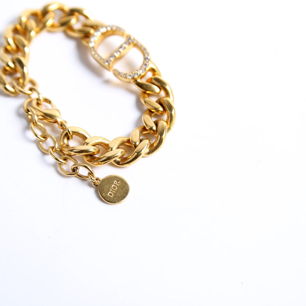 30 Montaigne Crystal Chain Gold