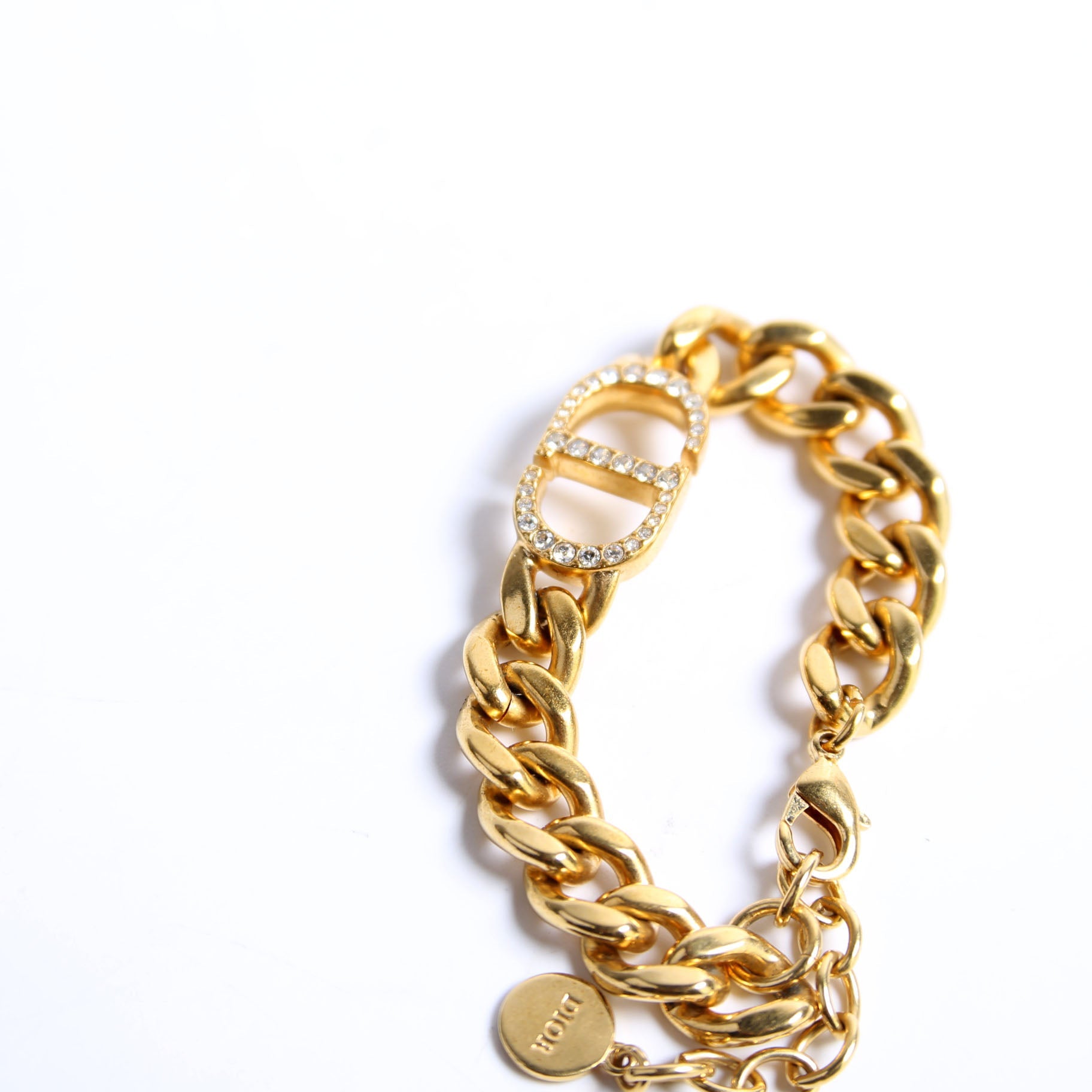 30 Montaigne Crystal Chain Gold