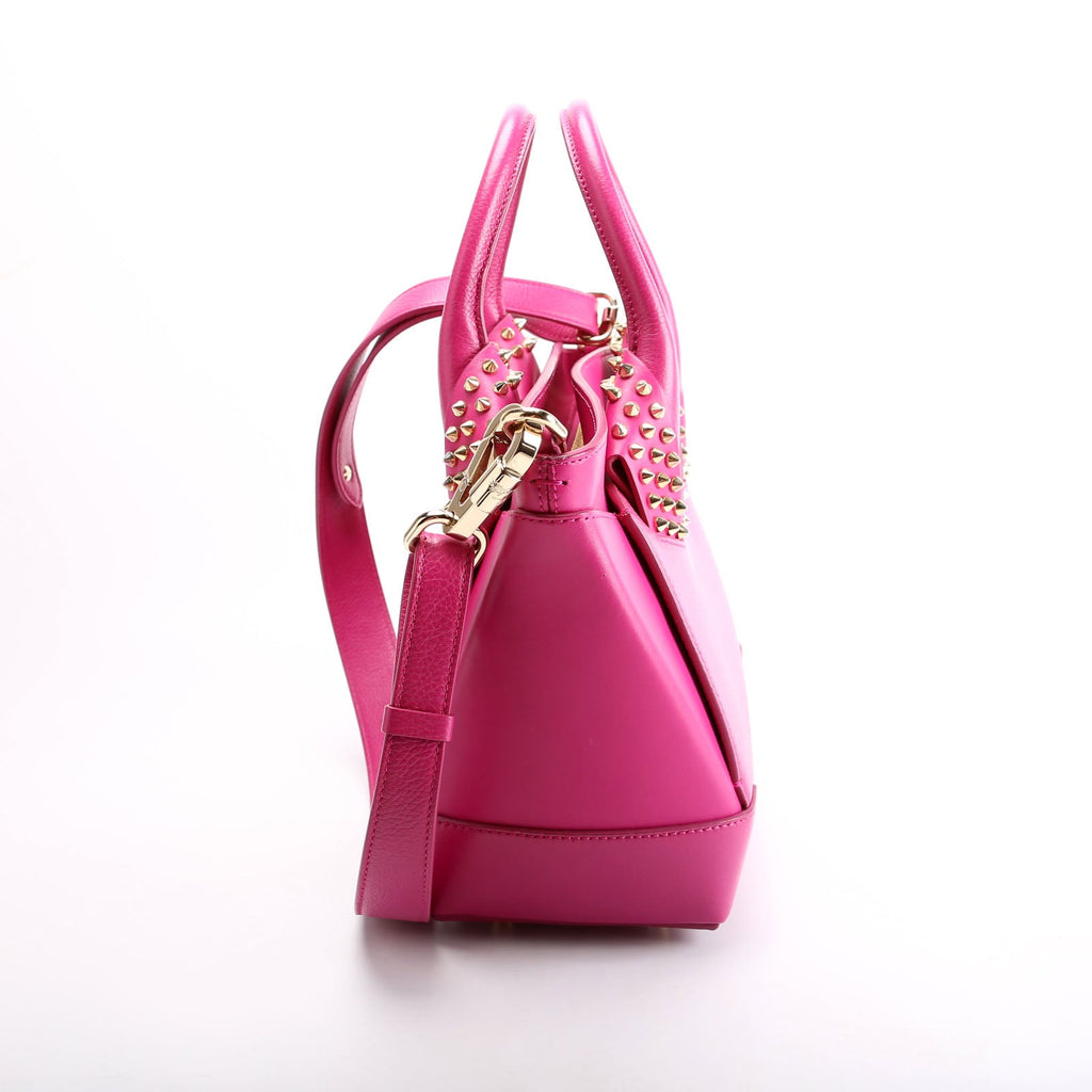 Eloise Spike Calfskin Small Satchel