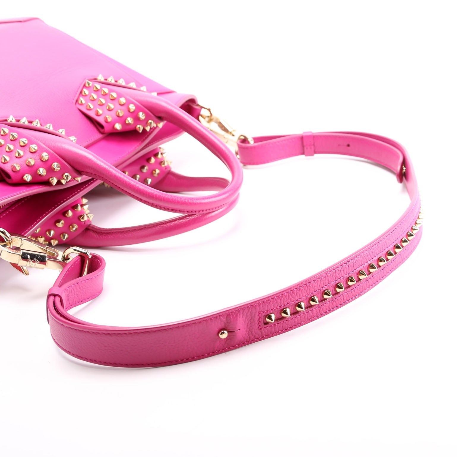 Eloise Spike Calfskin Small Satchel