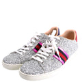 Ace Web Glitter Sneakers Size 37.5 Silver