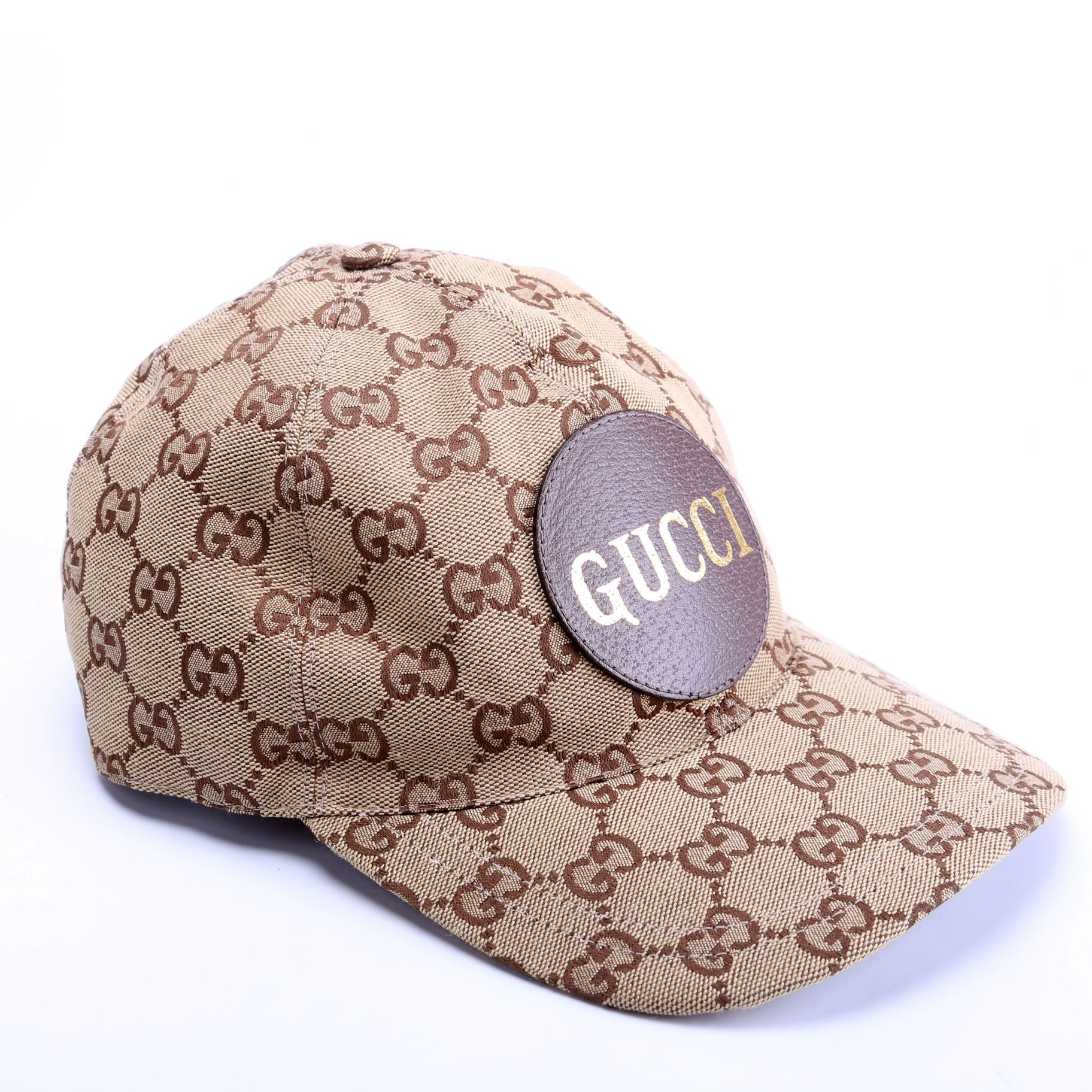 Hat: 576253 GG Canvas Baseball Cap Size L